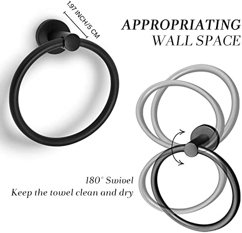 Sturdy Wall-Mounted Towel Holder