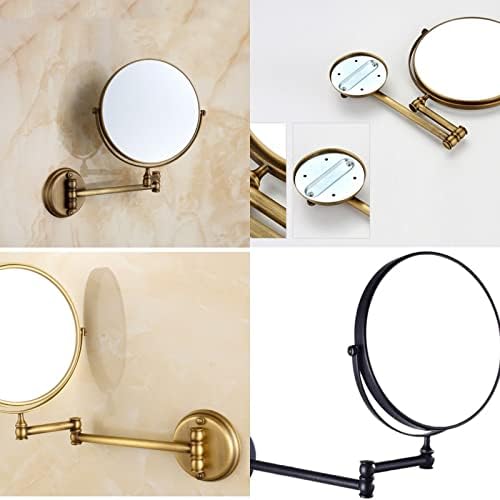 Magnifying Beauty Mirror - Double-Sided Wall-Mounted Folding Vanity Mirror