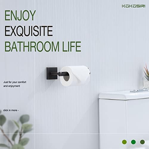 Sleek Oil Rubbed Bronze Toilet Holder Mega Rolls Stainless Steel KOKOSIRI