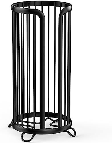 Toilet Paper Holder Stand Heavy-Duty Modern Style
