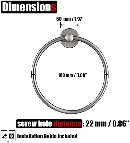 JQK 304 Stainless Steel Towel Ring