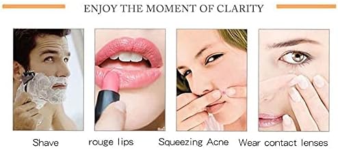 Double-sided makeup mirror for elegant beauty routine