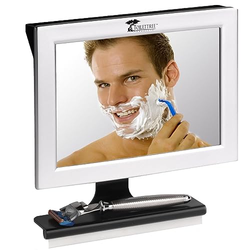 Mirror with Squeegee and Anti-Fog
