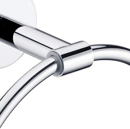 Hoooh Stainless Steel Towel Ring 304 Durable Wall Mounted