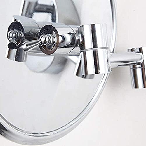 Elegant Vanities Misty Gray Metal Makeup Mirror