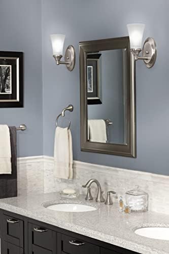 Mn Eva Brushed Nickel Towel Holder