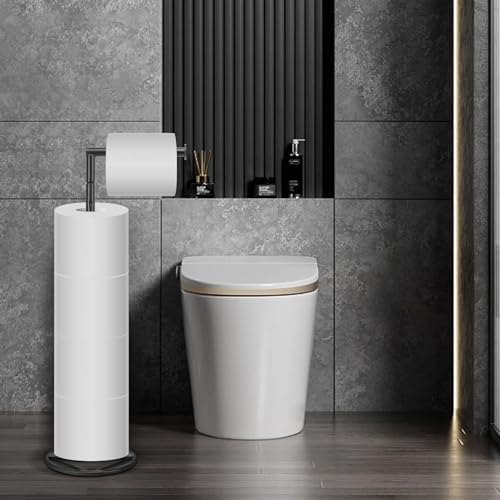 Rust-Proof Space-Saving Toilet Paper Holder