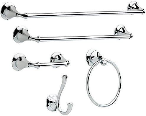 Delta Faucet 79435 Rust-Resistant Towel Robe Hook Polished Chrome