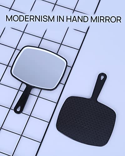 OMIRO Hand Mirror - Extra Large Black 3-Piece Set