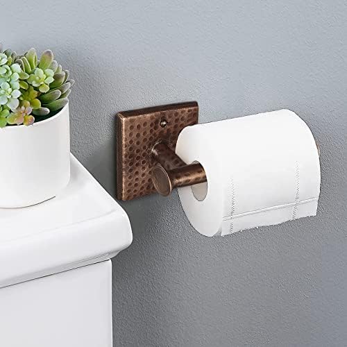 Monarch Abode 17088 Antique Copper Toilet Paper Holder Rust-Resistant Easy to Install