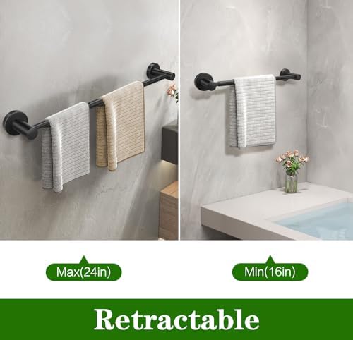 Bathroom Hardware Set for Efficient Towel Paper Storage