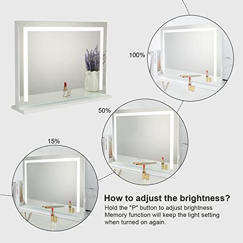 Showtimez Vanity Mirror with Lights