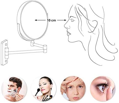 7X Magnification Shaving Makeup Mirror