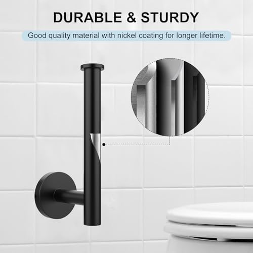 SetSail 304 Stainless Steel Bathroom Accessories Set Matte Black