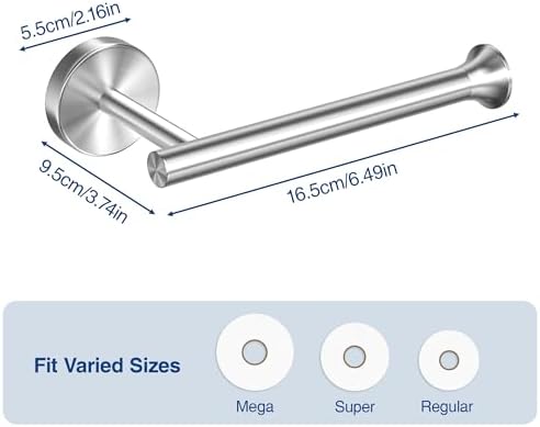 Rustproof 304 SS Toilet Paper Holder