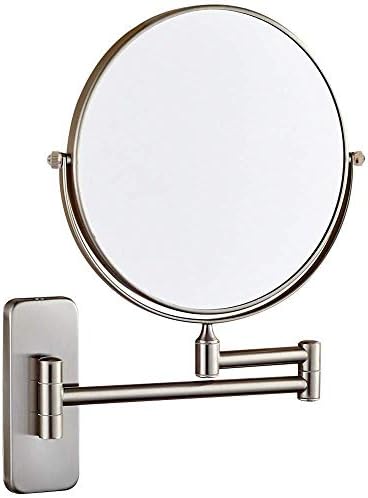 Makeup Mirror Wall-Mounted Adjustable Extendable Swivel Makeup Mirror