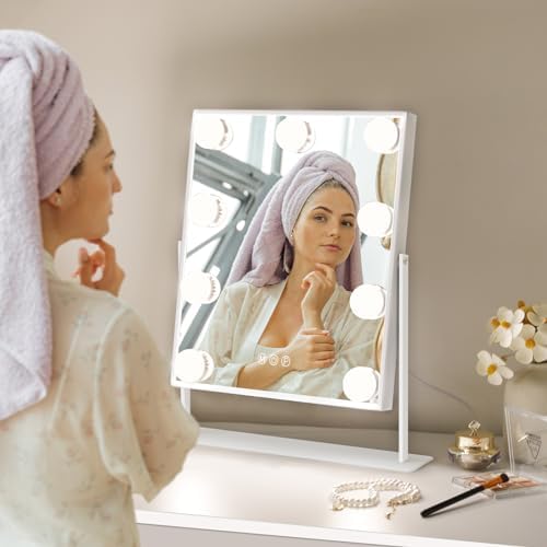Elegant Vanity Mirror with Changing Lights to Dish with Your Best Look