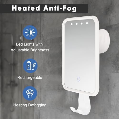 Heated Anti-Fog Showers