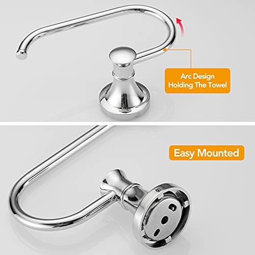 BESy Polished Chrome Toilet Tissue Paper Holder