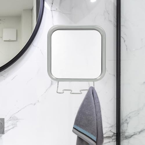 Fogless Shower Mirror for Shaving No Wiggle No Scratches
