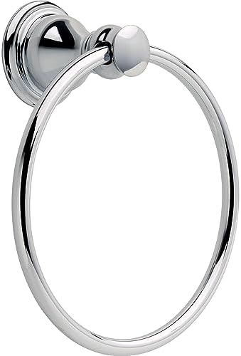 Delta Aubrey Towel Ring Chrome Bathroom Accessory