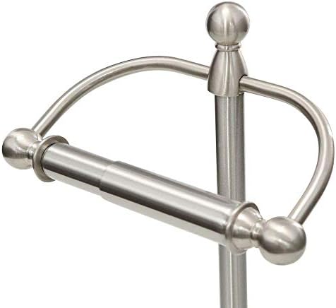 Bathroom Essential - Zinc toilet paper holder like a coffee can