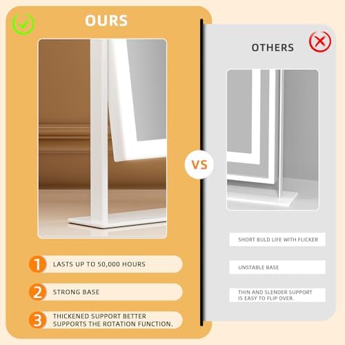 FENCHILIN Smart Vanity Mirror with Light