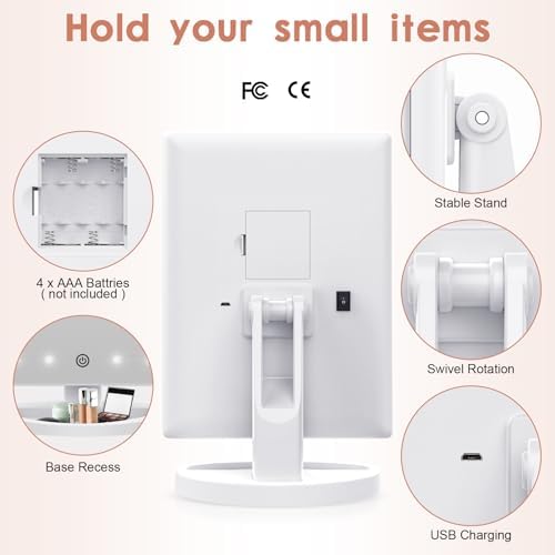 Strategic 5-Light Makeup Vanity Mirror