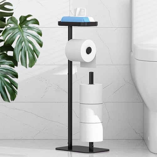 Rustless Black Toilet Paper Holder
