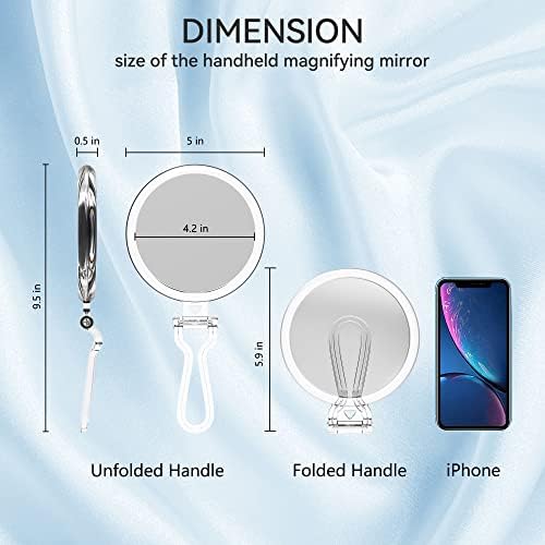 30X Magnifying Mirror for Travel