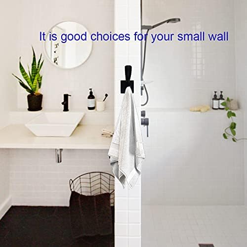 Black Coats Towels Hooks