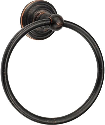 Designers Impressions 800 Series Oil Rubbed Bronze Towel Ring