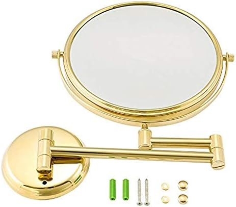 LCARY - Light Up Life AdjustableExtendable Vanity Mirror for Bathroom Shaving