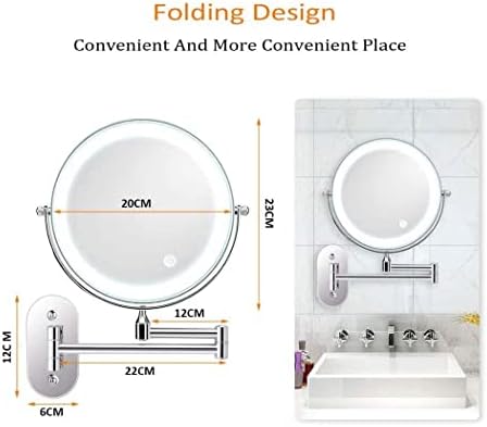 8 inch Double Sided vanity mirror