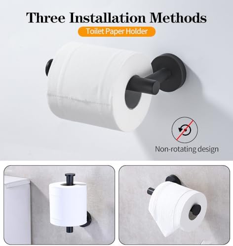 Sturdy Durable Stainless Steel Toilet Paper Holder for Home Use