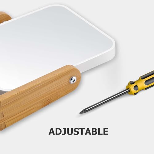 Double-Sided Vanity Mirror with 1x 3x Magnification