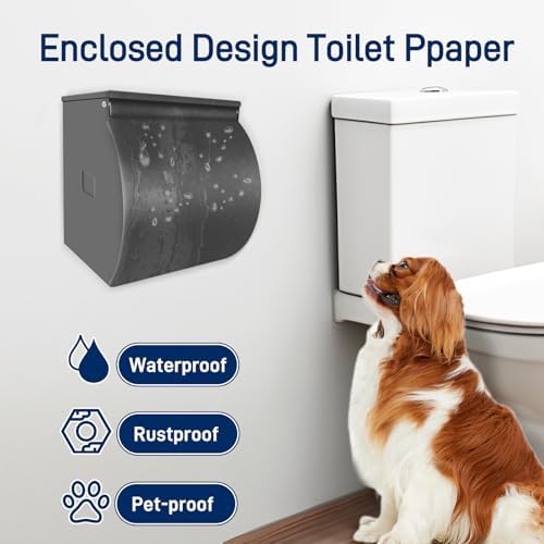 Sturdy Stainless Steel Toilet Paper Holder