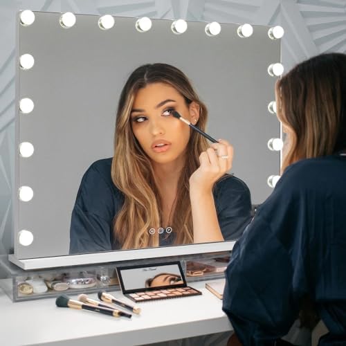 Showtimez Vanity Mirror with Lights Large Lighted Makeup Mirror