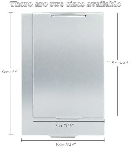 G2PLUS Compact Foldable Vanity Mirror for Grooming Travel