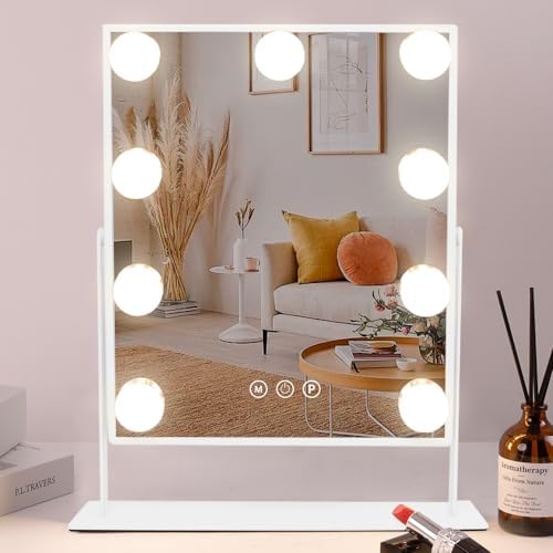 Perfect For Travel Home Stylish Vanity Mirror with Lights
