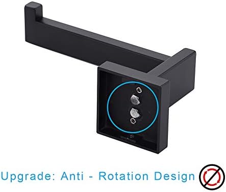 Tastos Toilet Paper Holder Matte Black