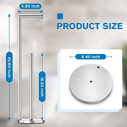Bathth Toiletpaper Holder Stand