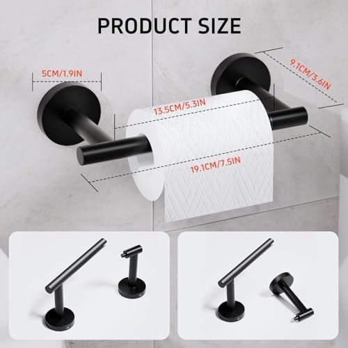 CasaCulina Stainless Steel Toilet Paper Holder