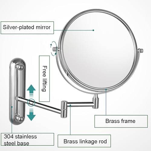 CarXsMakeup Mirror Wall-Mounted