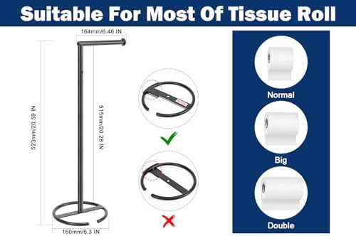 NearMoon Rust-Resistant Effortless Toilet Paper Holder