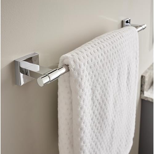 Franklin Brass Durable 24 Wall Mounted Chrome Towel Bar for Bathroom