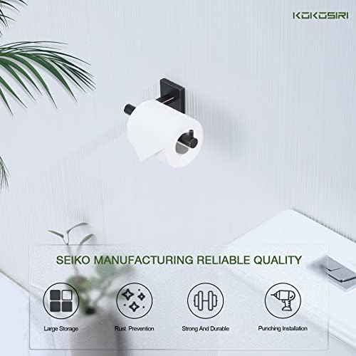 Sleek Oil Rubbed Bronze Toilet Holder Mega Rolls Stainless Steel KOKOSIRI
