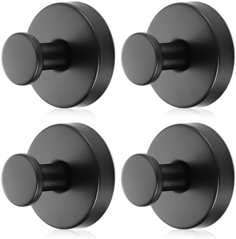 Stainless Steel Suction Cup Hooks 4-Pack