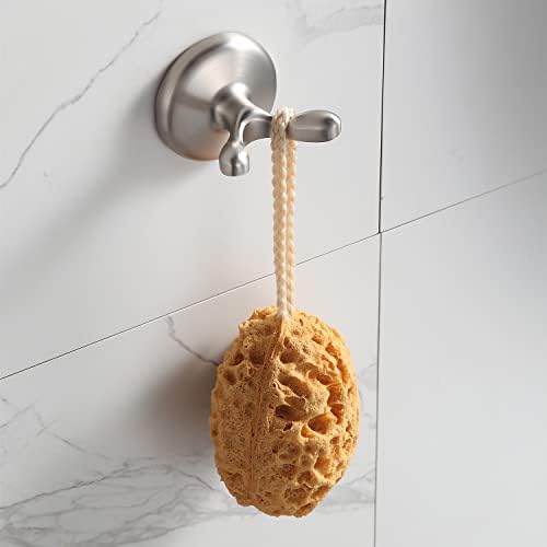 Bathroom Accessory Set Adjustable Towel Bar with Brushed Nickel 4-Piece