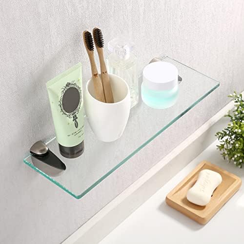Extra Thick Tempered Glass Organizer Shelf 137 Inch
